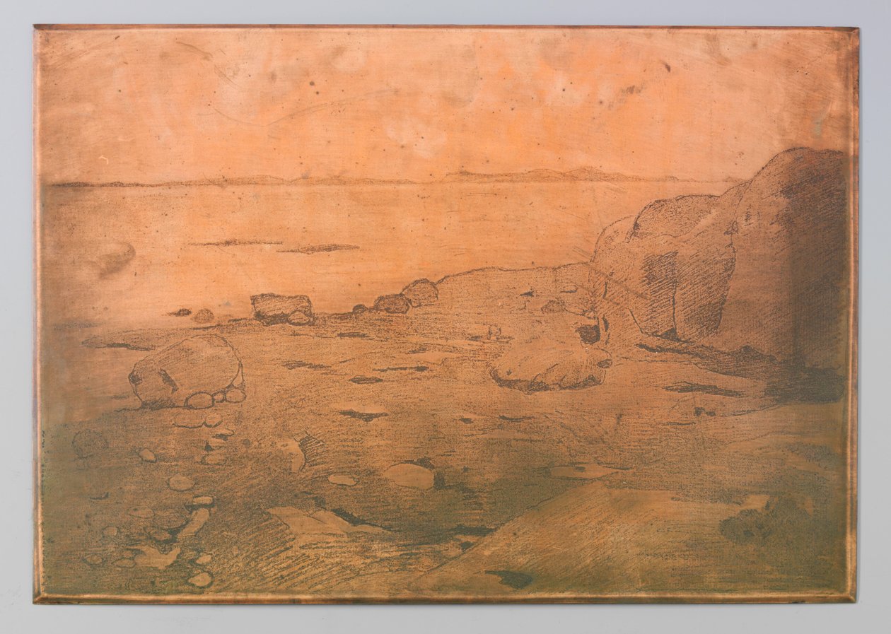 Rocky Coast w St. Andrews, Kanada autorstwa Willem Arnoldus Witsen