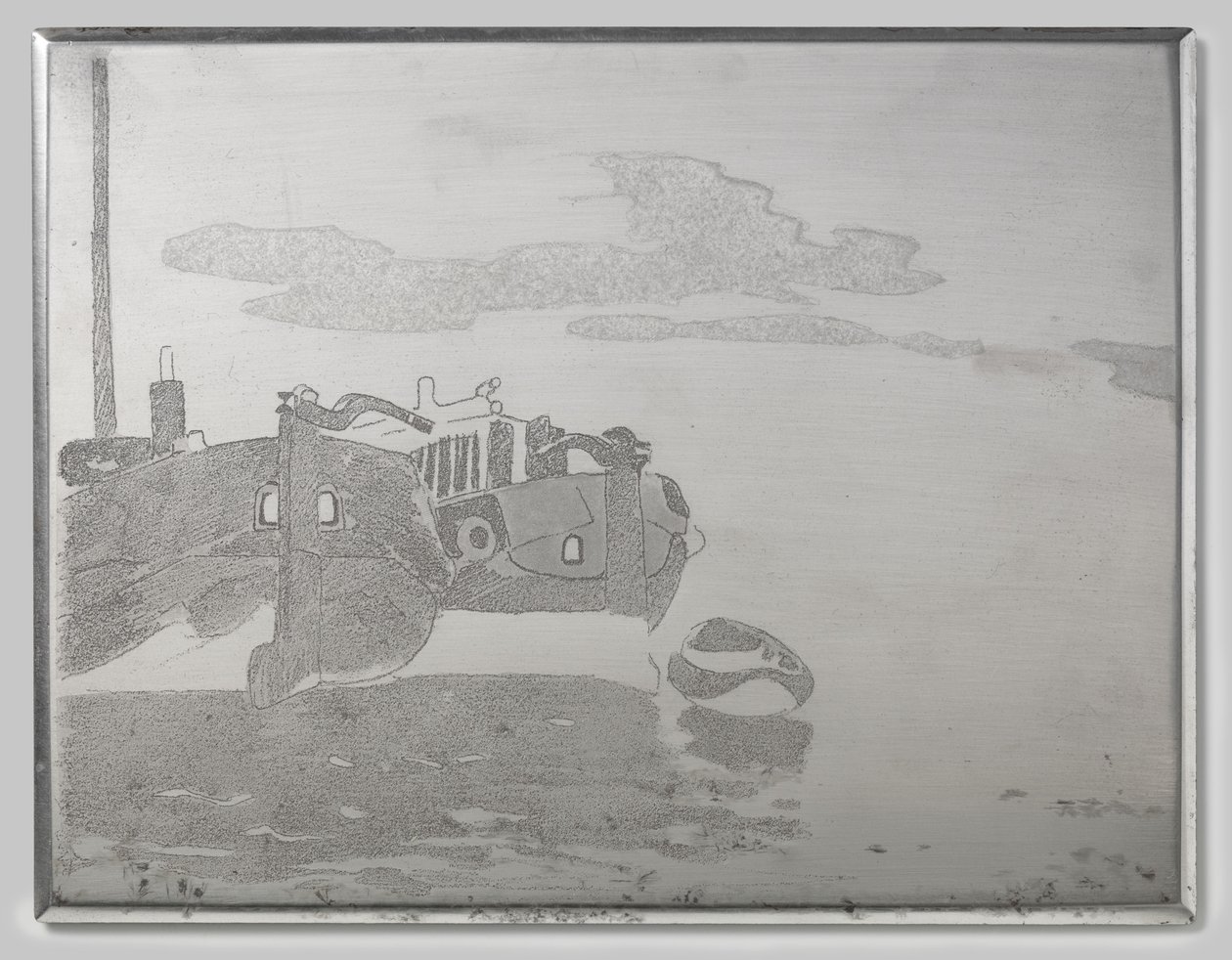 Dwie barki autorstwa Willem Arnoldus Witsen