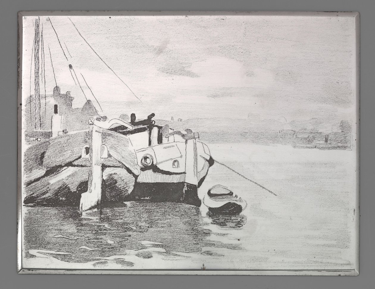 Dwie barki autorstwa Willem Arnoldus Witsen