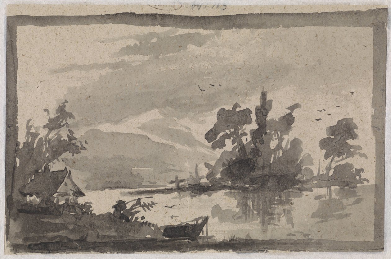 Riverscape autorstwa Willem de Famars Testas
