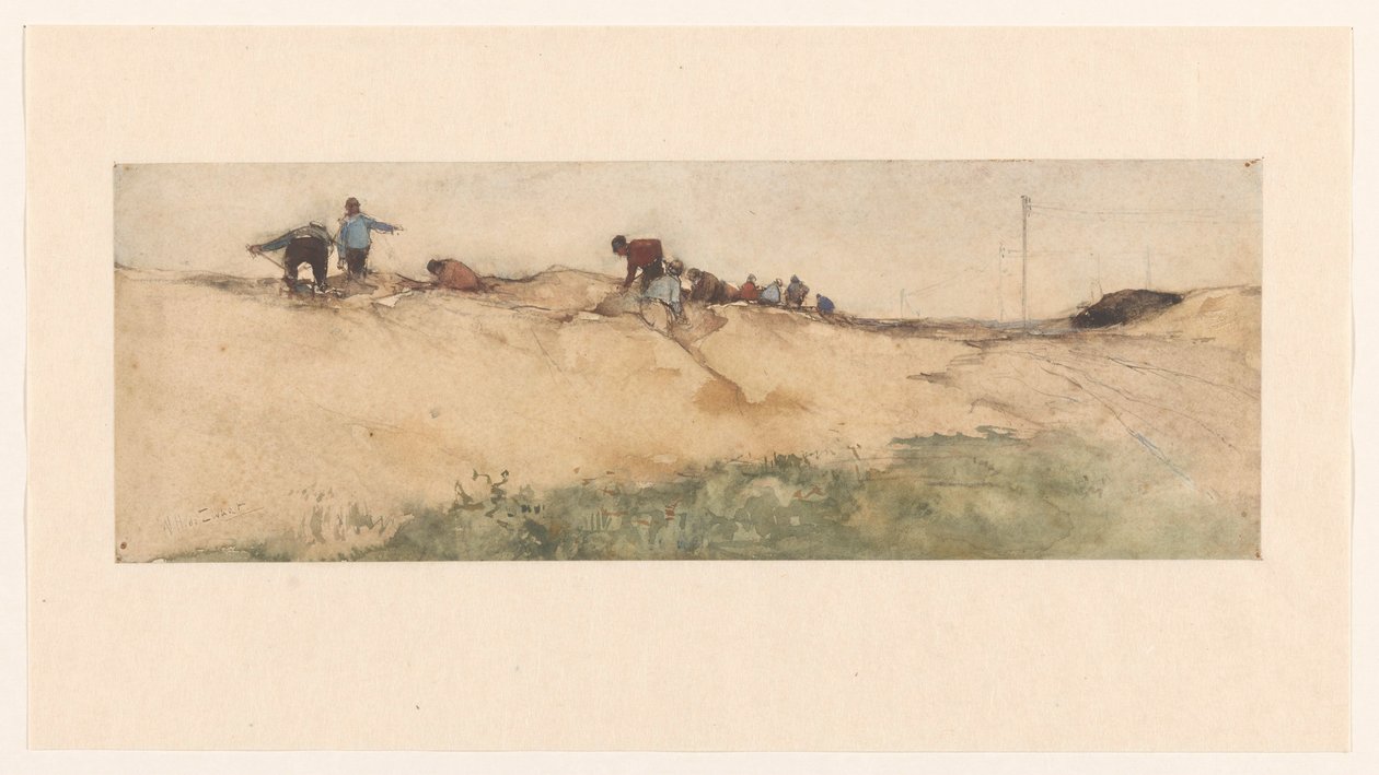 piaskownica autorstwa Willem de Zwart