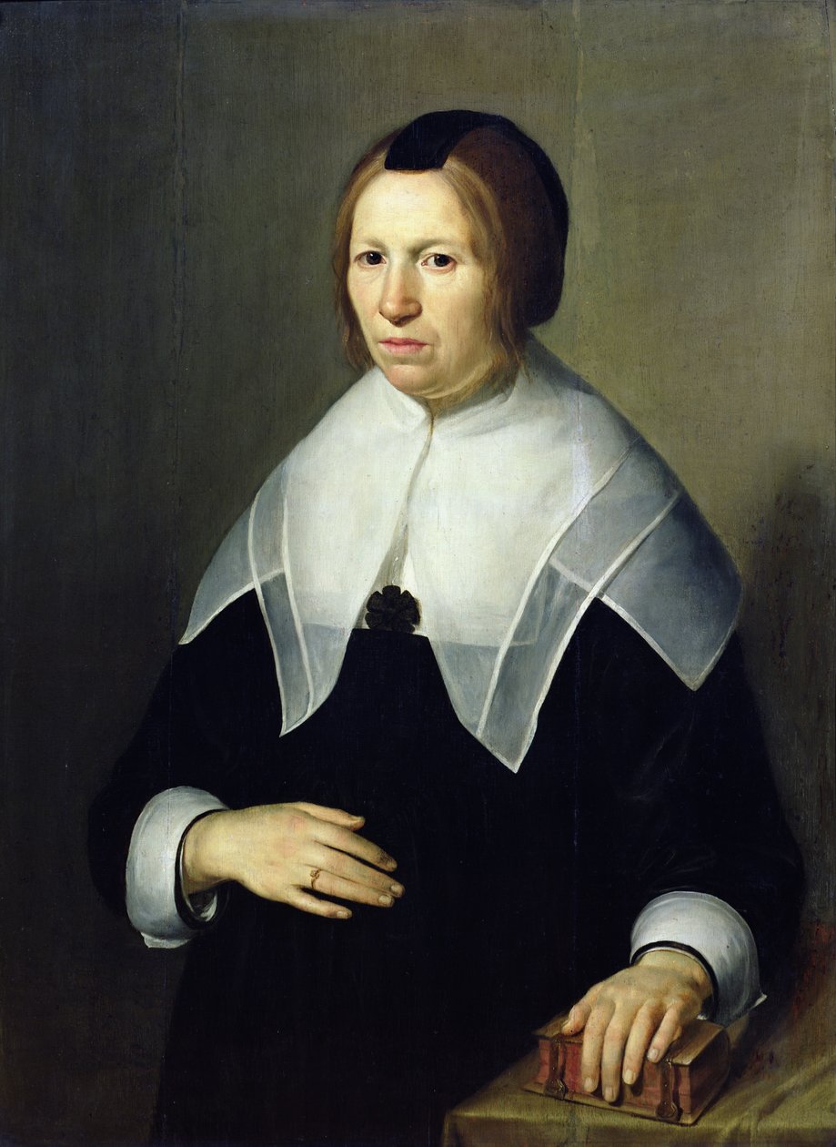 Portret kobiety autorstwa Willem van Honthorst