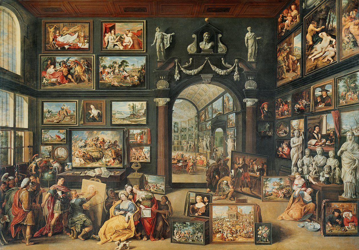 Studio Apellesa autorstwa Willem van II Haecht