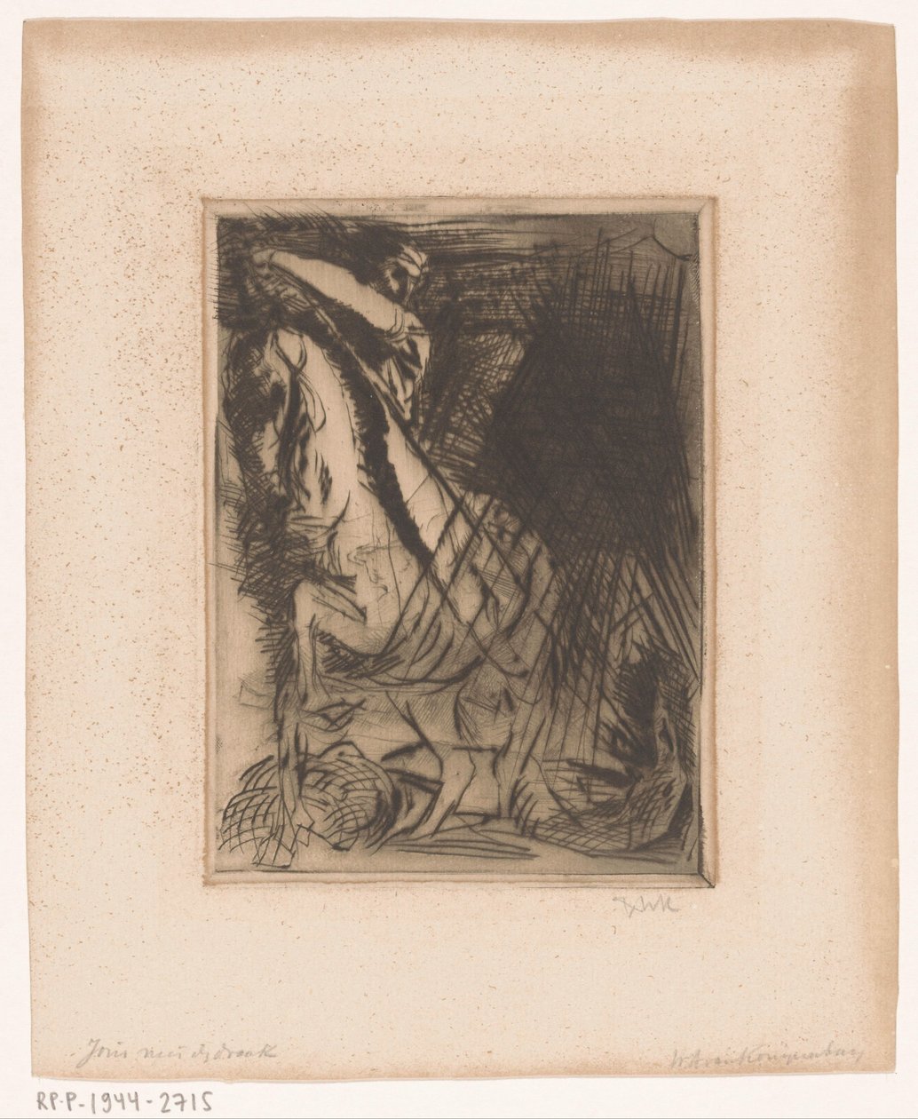 Święty Jerzy i Smok autorstwa Willem van Konijnenburg (signed by artist)