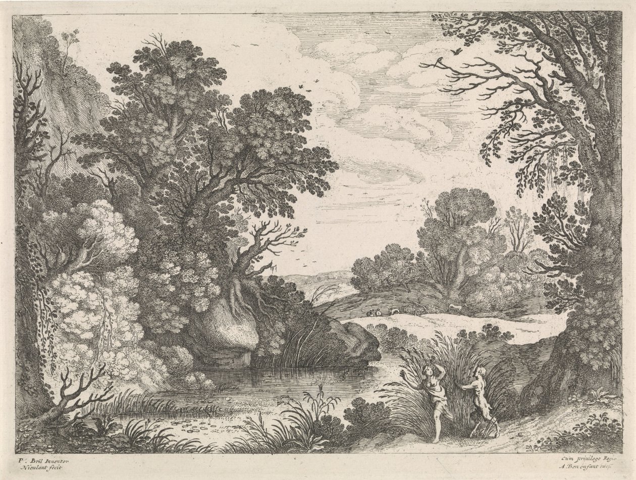 Pan en Syrigs autorstwa Willem van Nieulandt (II)