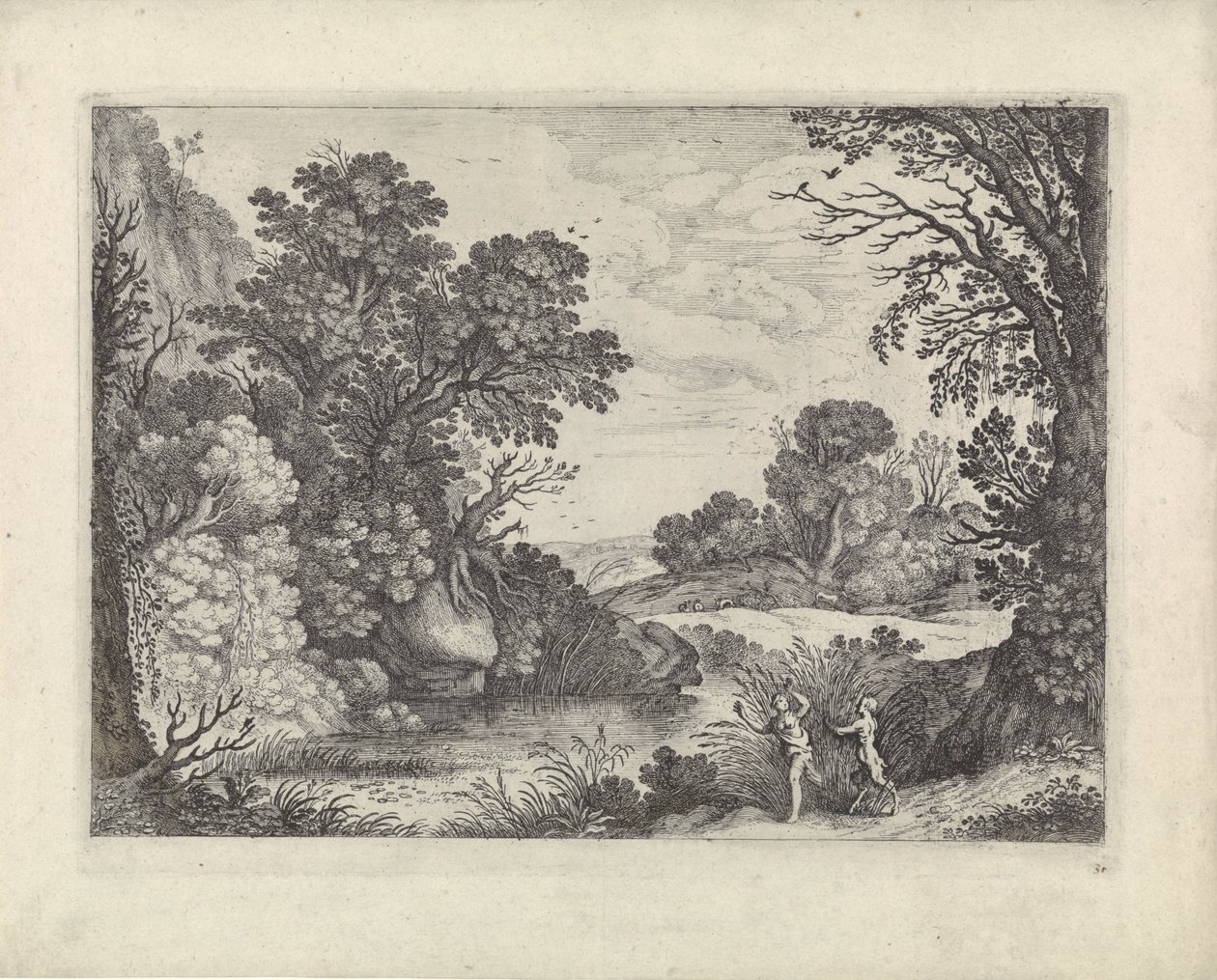 Pan en Syrigs autorstwa Willem van Nieulandt (II)