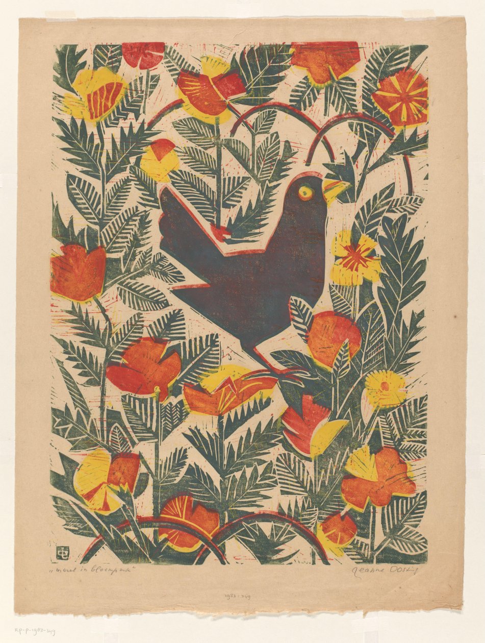 Pustelnik i kobiety przy stole Strona tytułowa dla: C. Spindler, Eugenius van Kroonstein, czyli Odmienione motywy czynów człowieka, 1834 autorstwa Willem van Senus