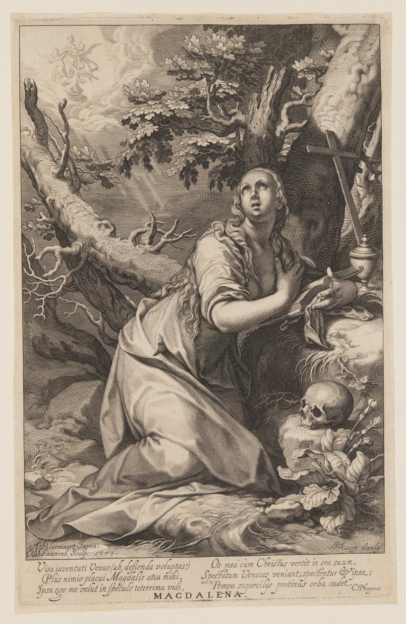 Magdalena, z Grzesznicy Starego i Nowego Testamentu autorstwa Willem van Swanenburgh