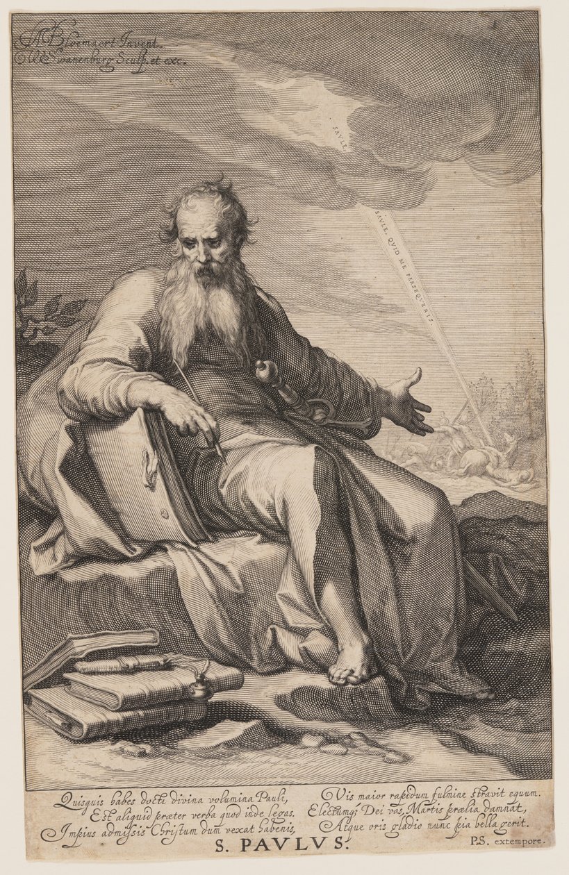 Paulus, z Grzesznicy Starego i Nowego Testamentu autorstwa Willem van Swanenburgh
