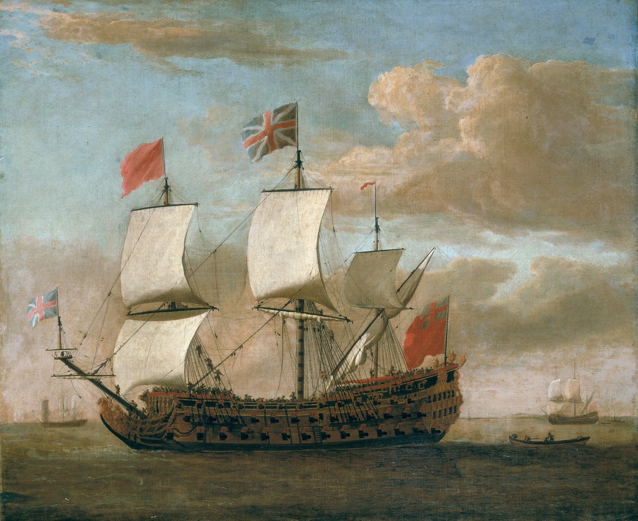 Nieznany obraz autorstwa Willem van de Velde