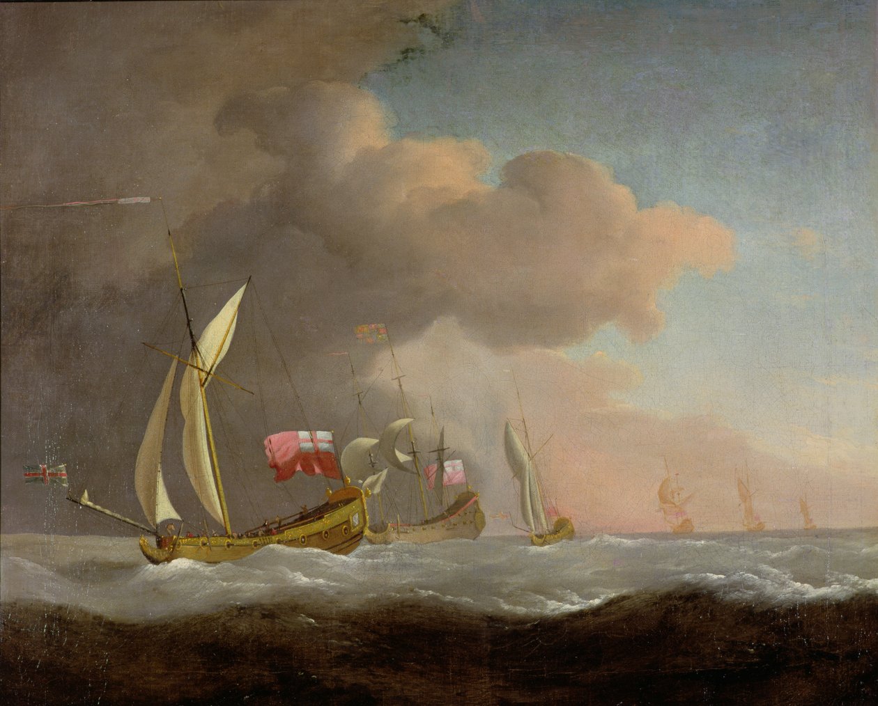 Nieznany obraz autorstwa Willem van de Velde