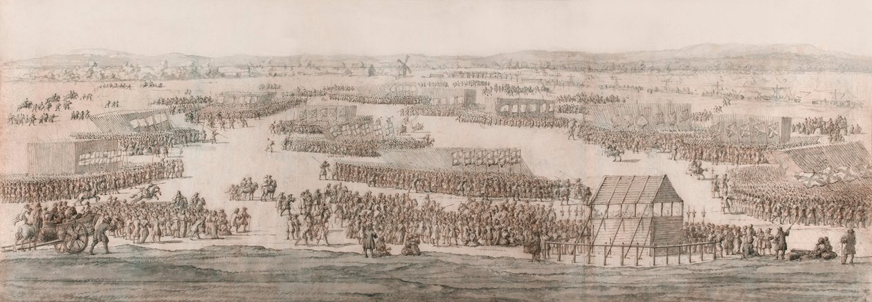 Wielka recenzja na temat Hounslow Heath autorstwa Willem van de the Elder Velde