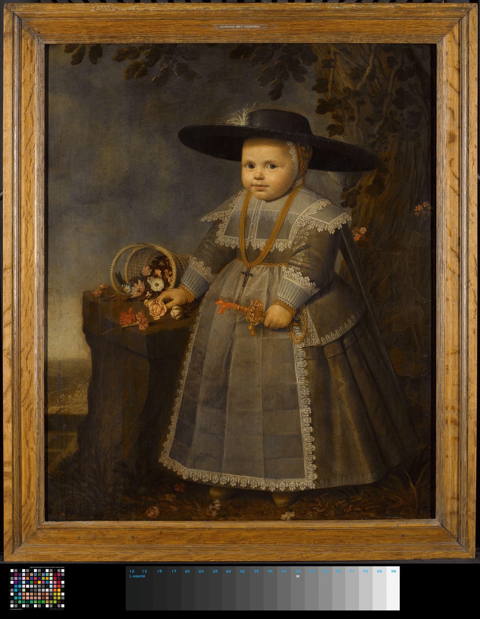 Portret małego chłopca autorstwa Willem van der Vliet (ca. 1584 1642)