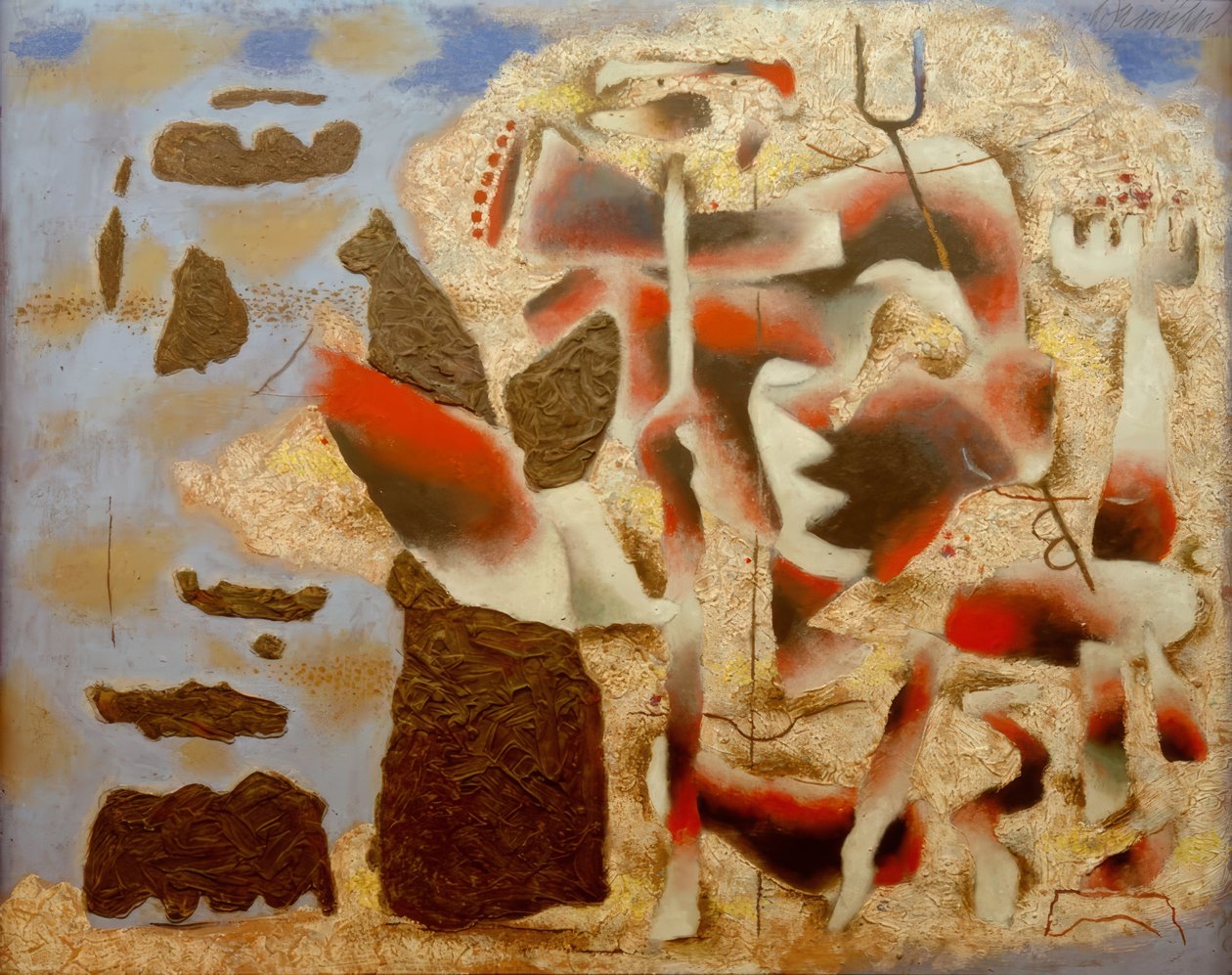 Atlantis autorstwa Willi Baumeister