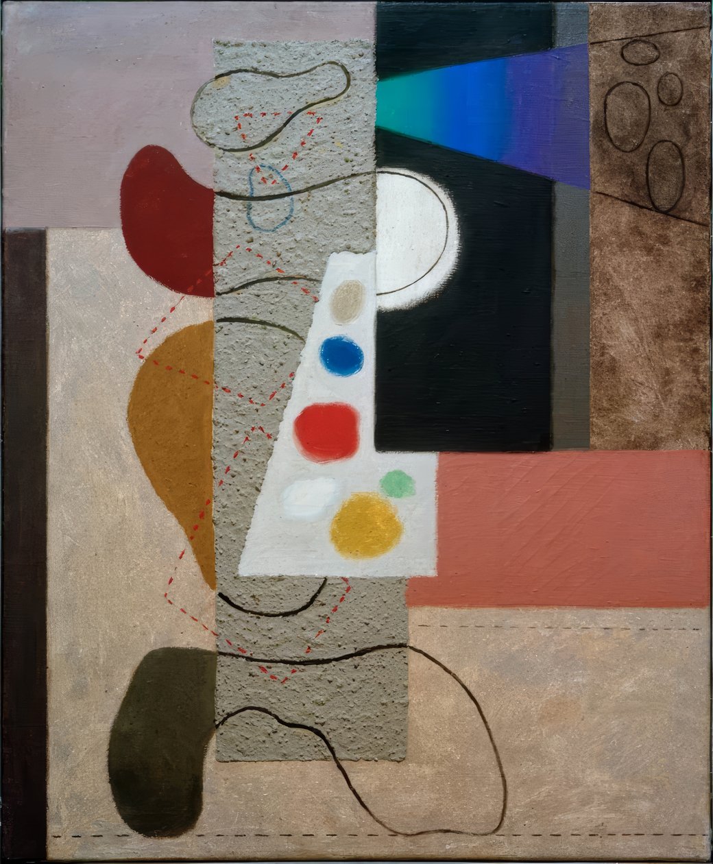 Malarz autorstwa Willi Baumeister