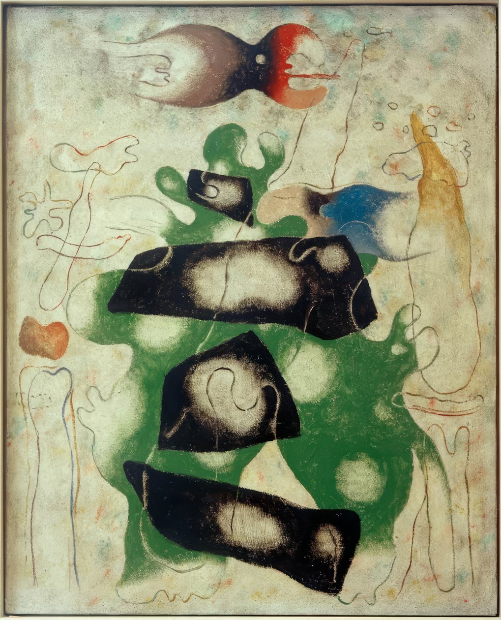 Eidos VI autorstwa Willi Baumeister