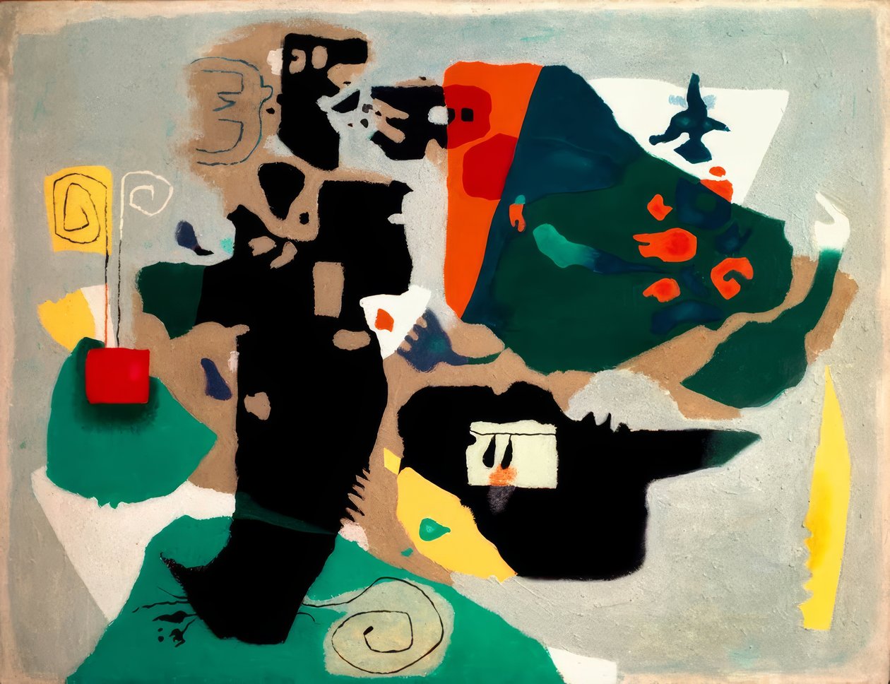 Badanie dotyczące Fausta autorstwa Willi Baumeister