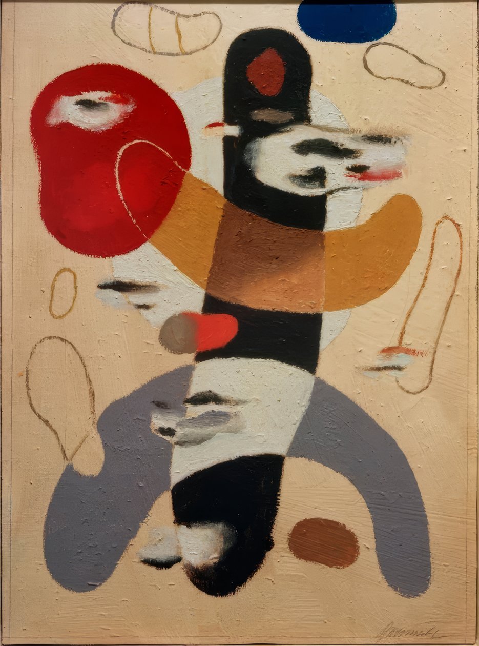 płomyczek autorstwa Willi Baumeister