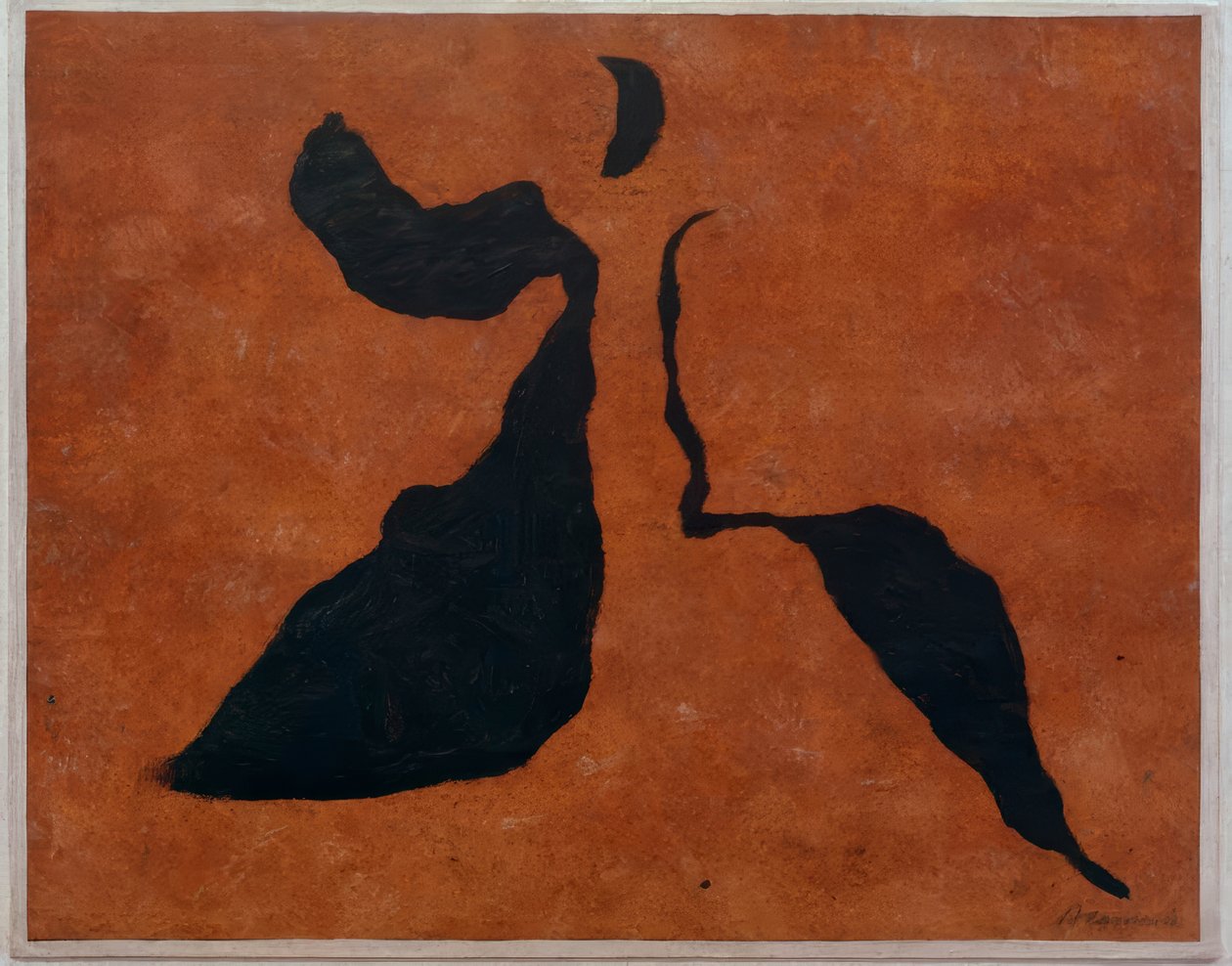 biegacz autorstwa Willi Baumeister