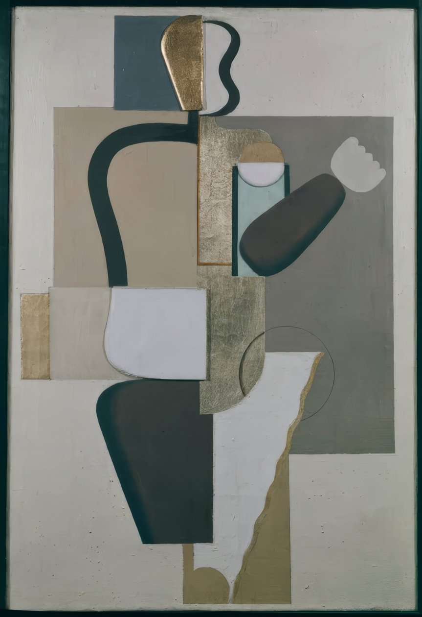 Obraz ścienny z metalami autorstwa Willi Baumeister