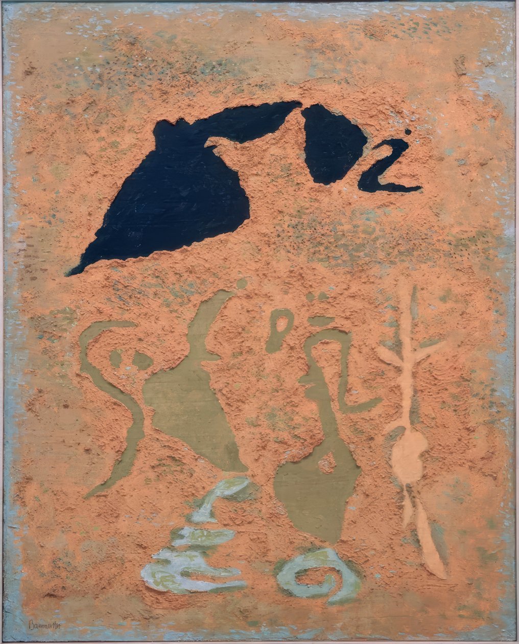 Safer 4, z nurkiem autorstwa Willi Baumeister