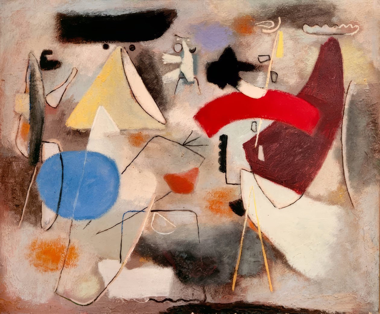 Sarabanda autorstwa Willi Baumeister