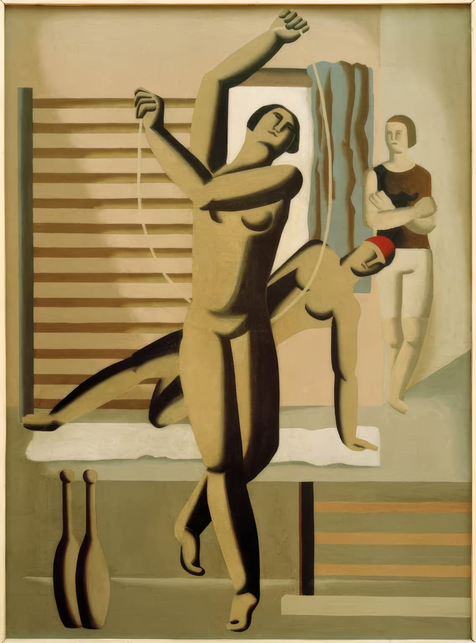 Skoczek żeglarski autorstwa Willi Baumeister