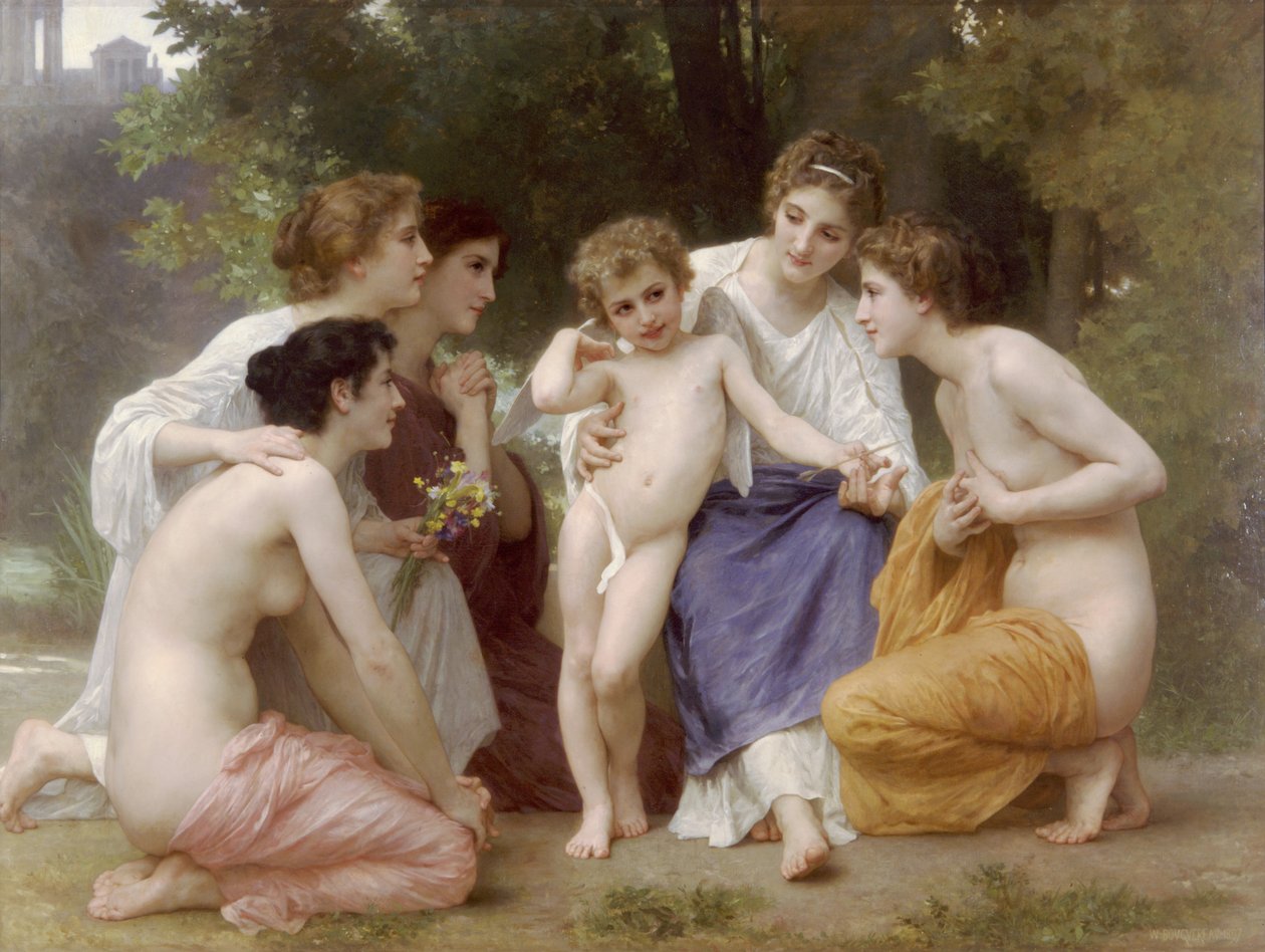Podziw autorstwa William Adolphe Bouguereau