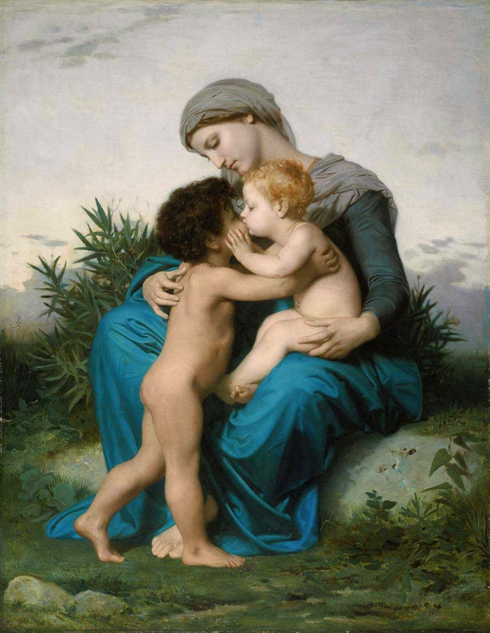 Miłość braterska autorstwa William Adolphe Bouguereau