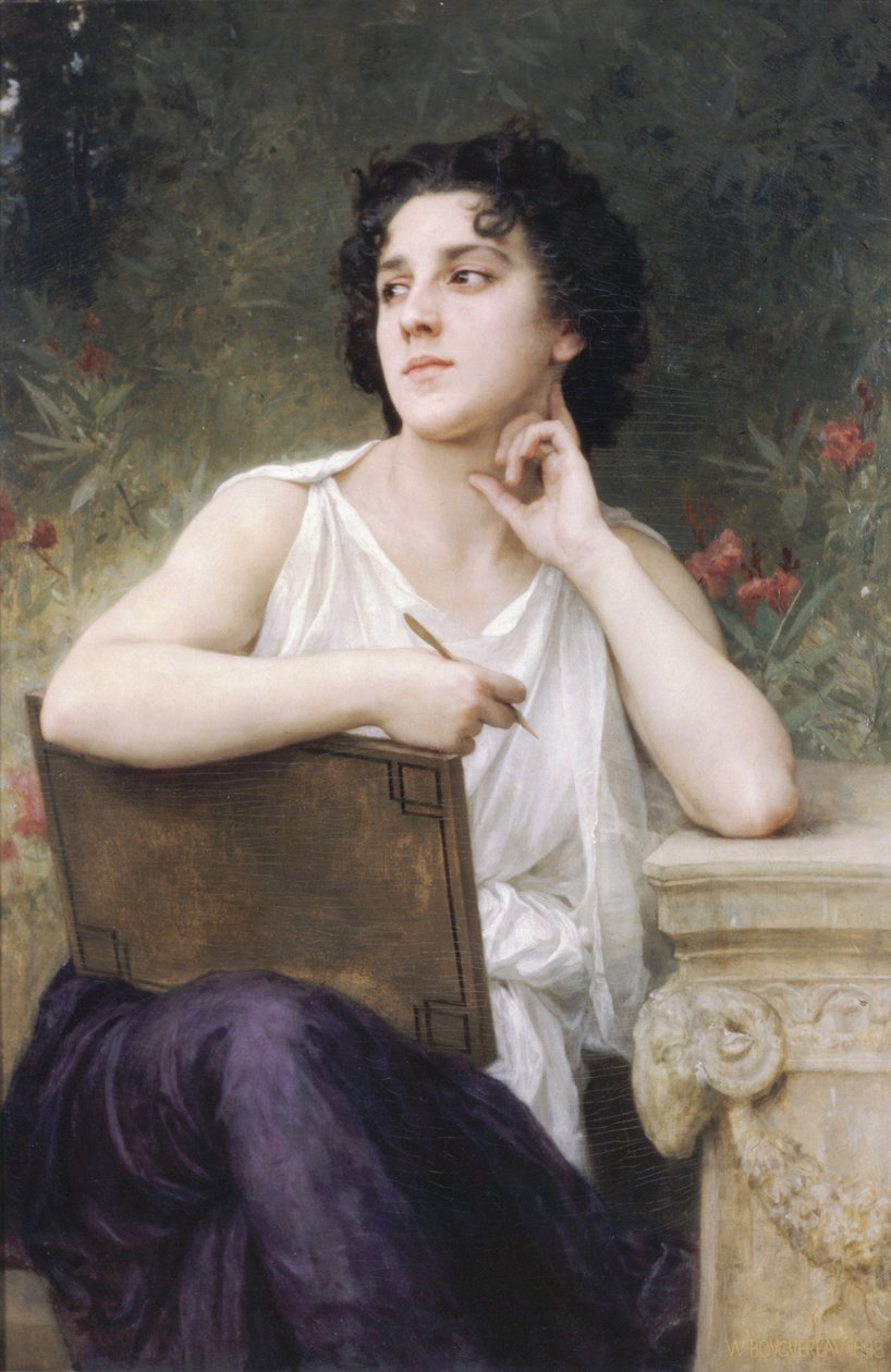 Inspiracja (1898) autorstwa William Adolphe Bouguereau
