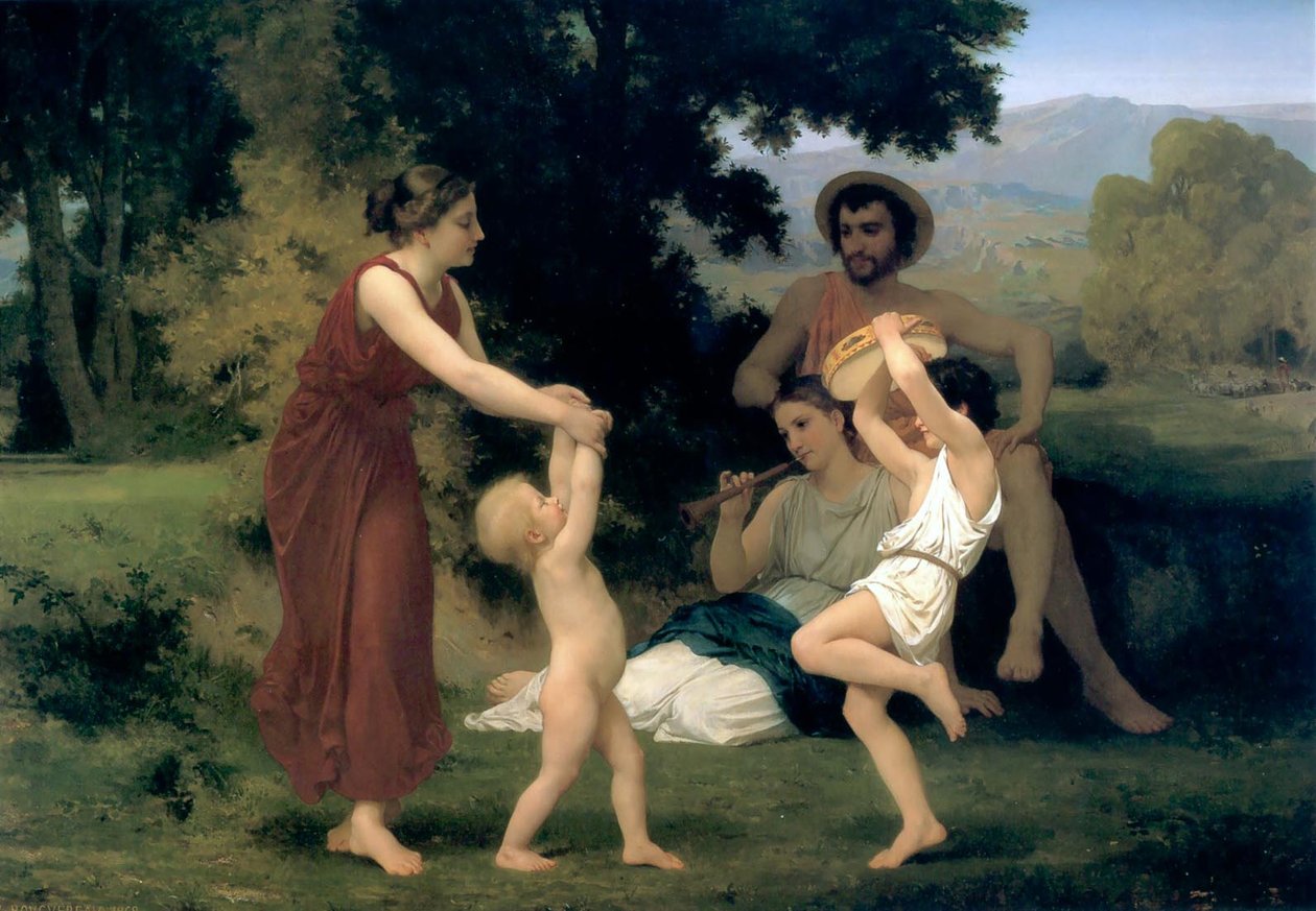 Duszpasterstwo czasu wolnego autorstwa William Adolphe Bouguereau