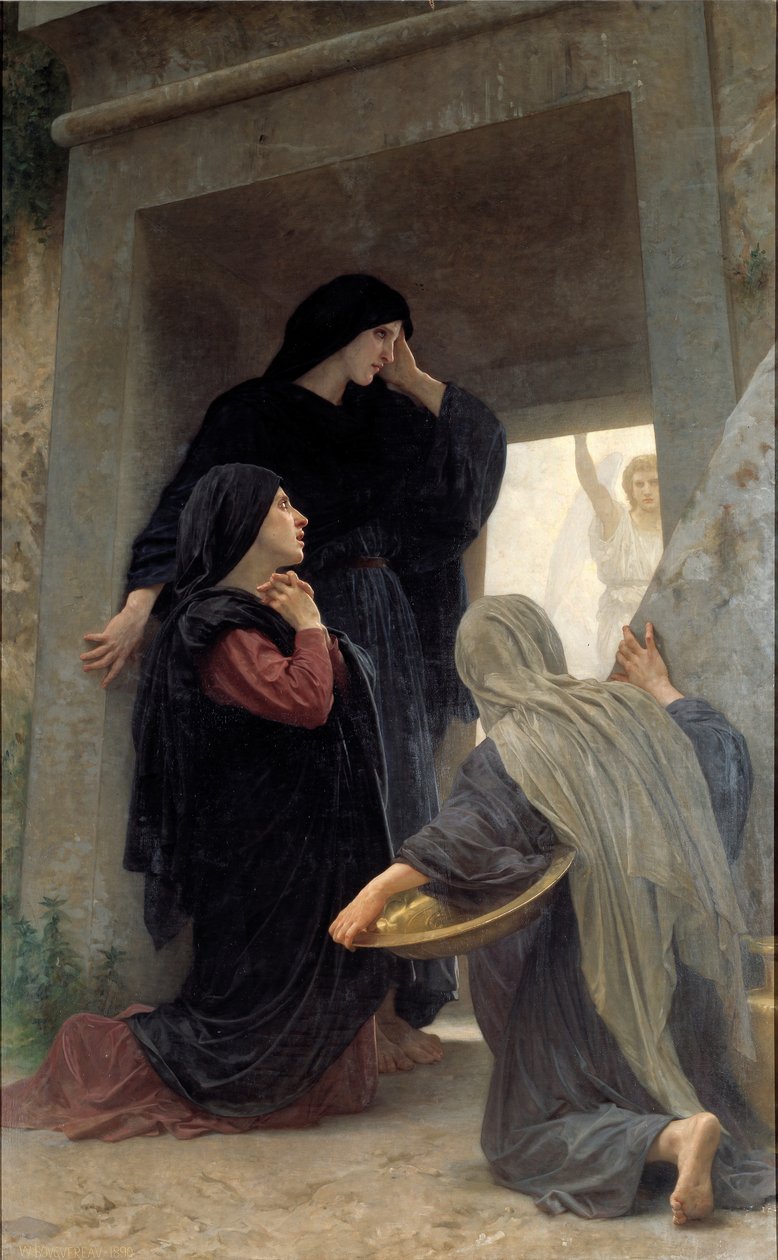 Święte kobiety przy grobie autorstwa William Adolphe Bouguereau