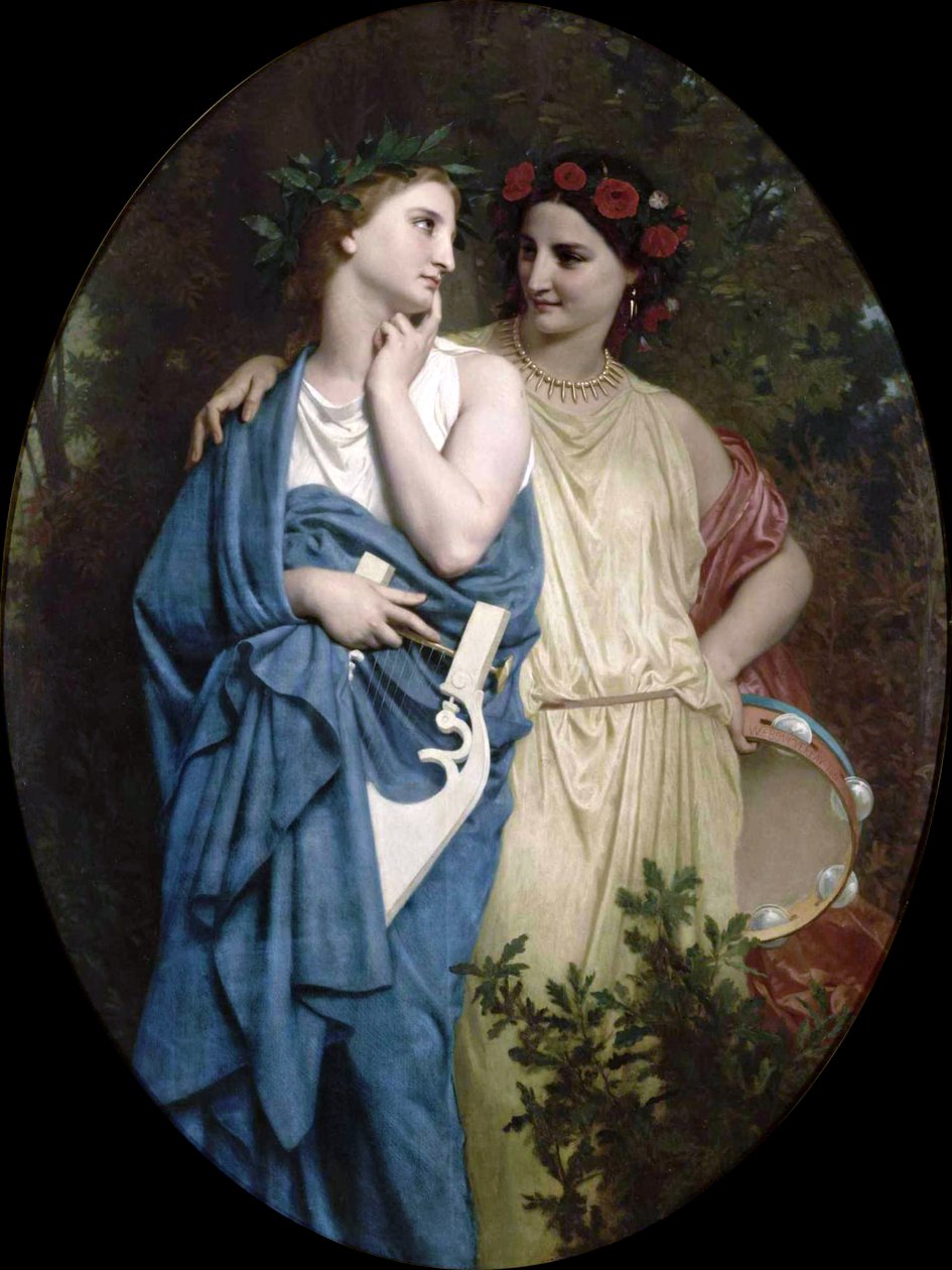 Filomela i Procne autorstwa William Adolphe Bouguereau