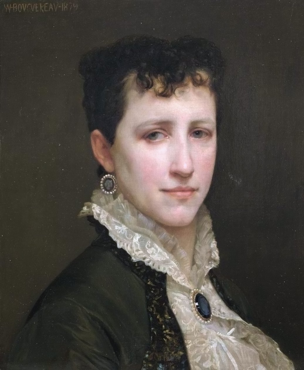 Portret panny Elżbiety Gardner autorstwa William Adolphe Bouguereau