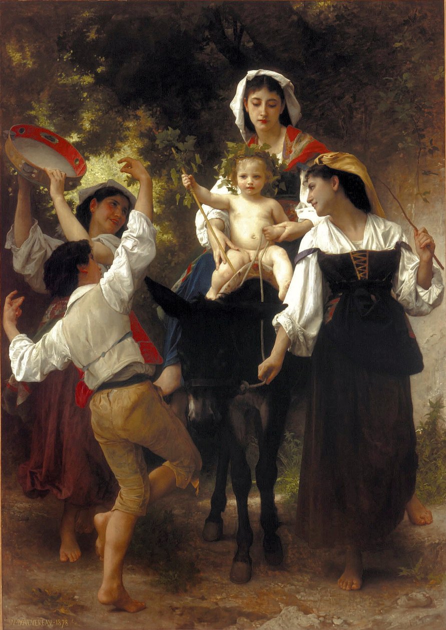 Powrót ze żniwa autorstwa William Adolphe Bouguereau