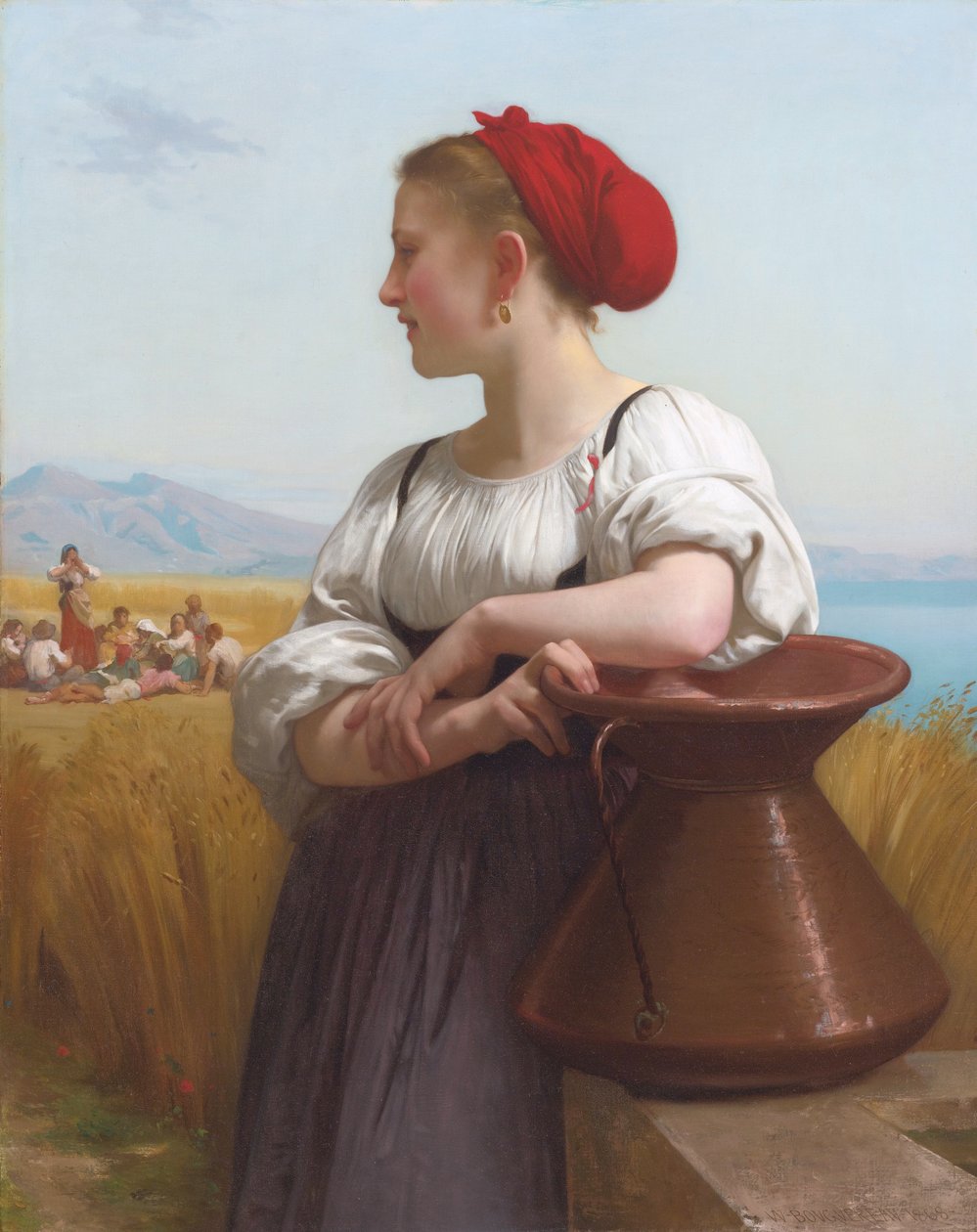Żniwiarz autorstwa William Adolphe Bouguereau