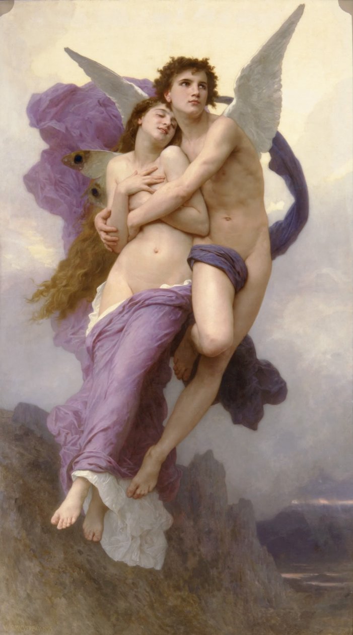 Porwanie Psyche autorstwa William Adolphe Bouguereau