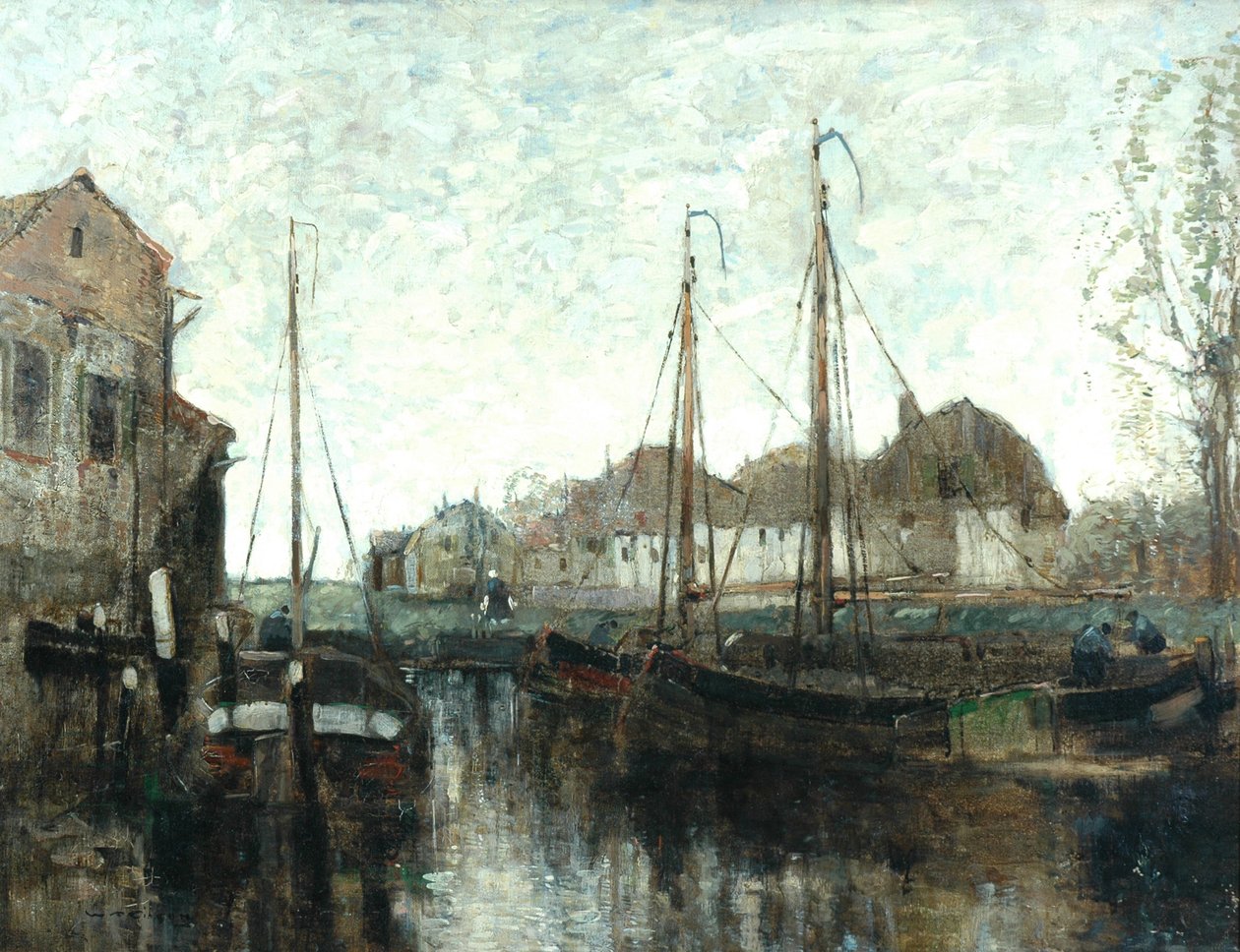 Holenderski kanał autorstwa Alfred Gibson William