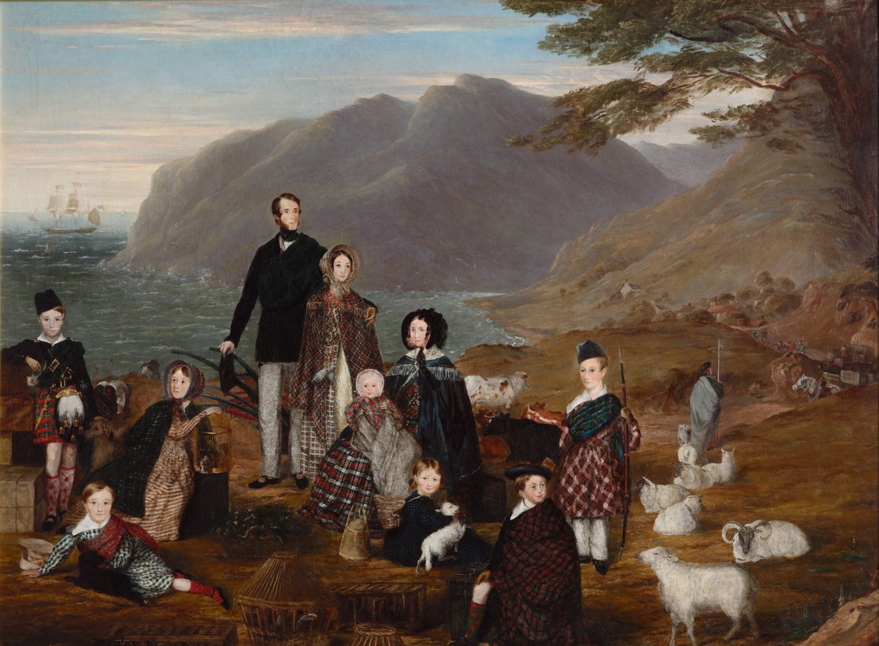 Emigranci autorstwa William Allsworth
