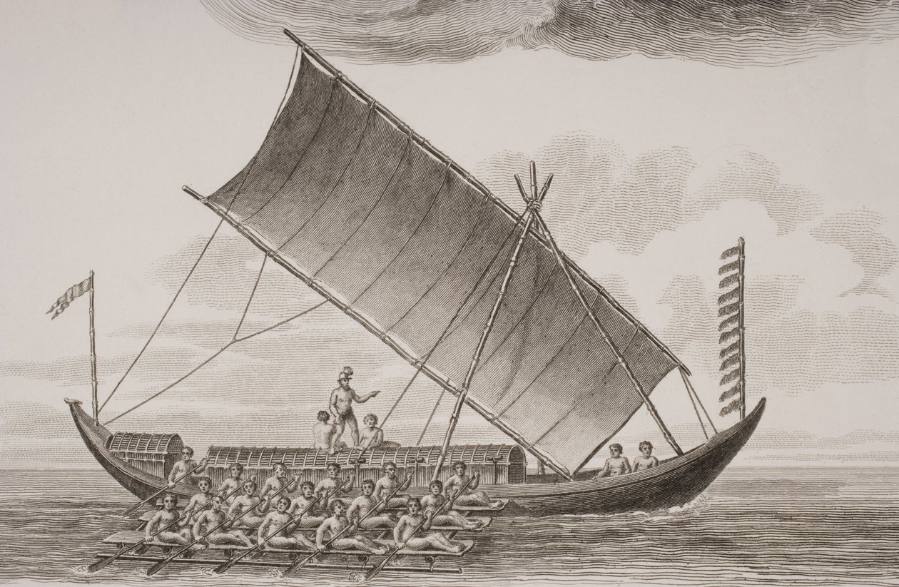 Karakor z Borneo, rytowany przez Thomasa Miltona (1743-1827) 1820 autorstwa William Anderson