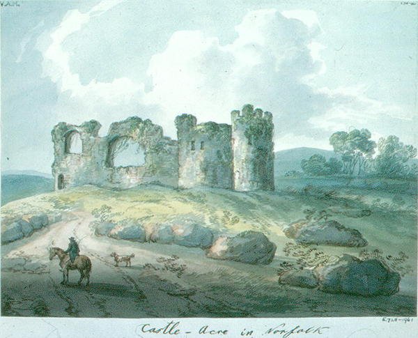 Zamek Acre zamek, Norfolk autorstwa William Anderson