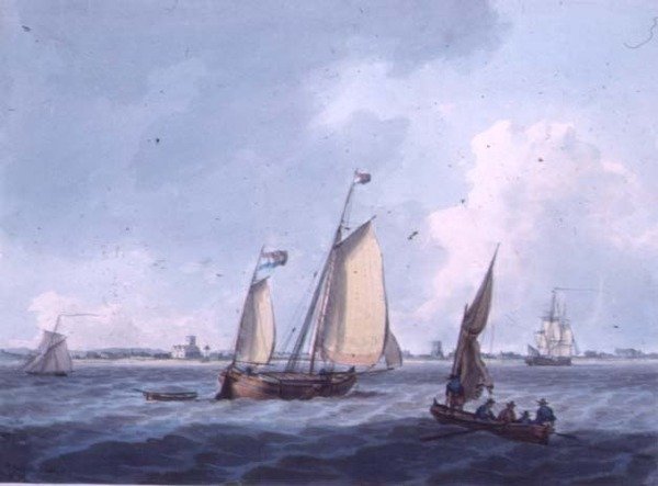 Wysyłka z Colveston (Coulston), Norfolk autorstwa William Anderson