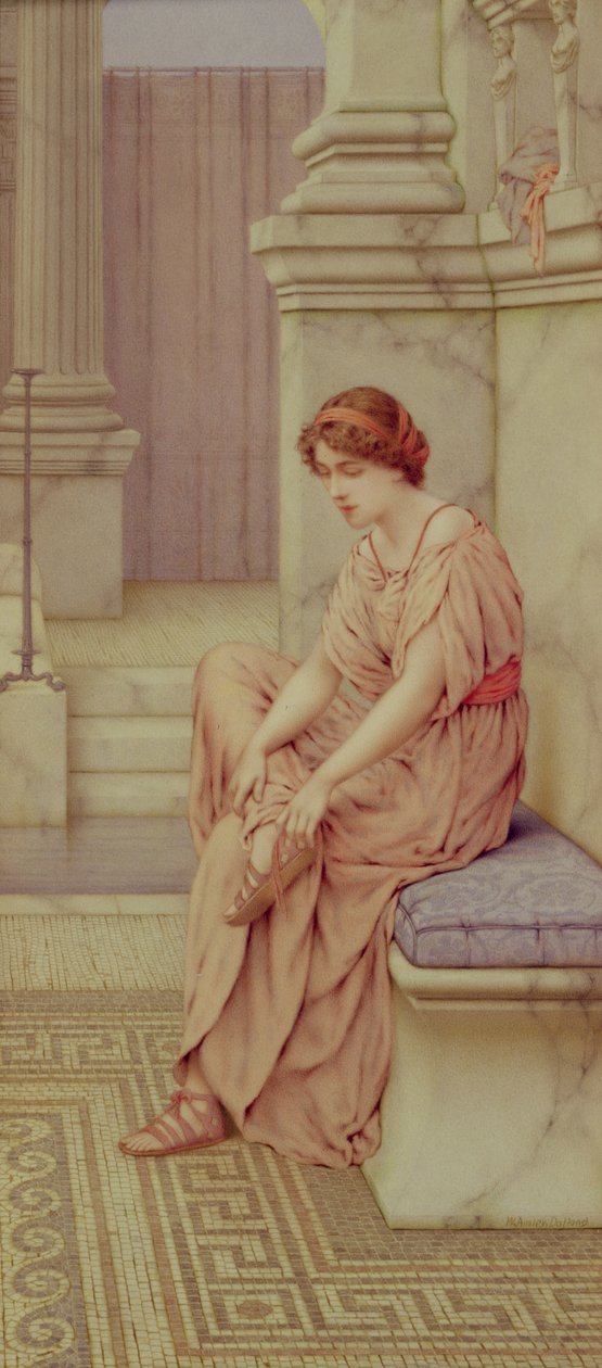 Łaźnia rzymska autorstwa William Anstey Dollond