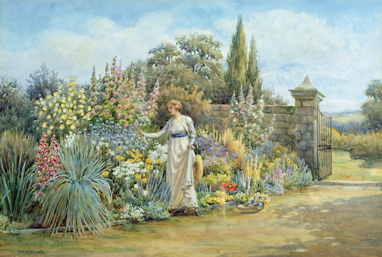 W ogrodzie autorstwa William Ashburner