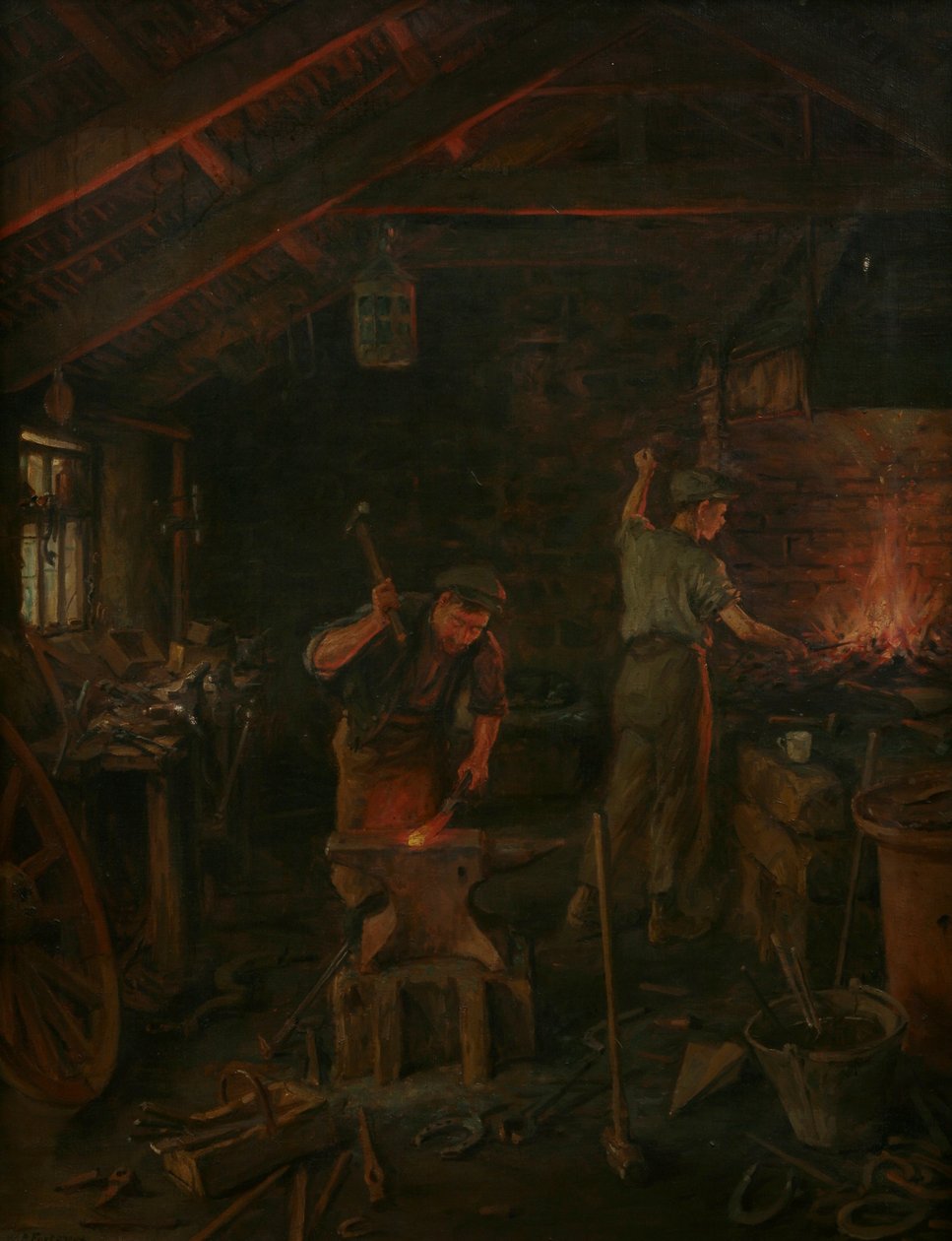 By Hammer and Hand wszystkie sztuki stoją autorstwa William Banks Fortescue