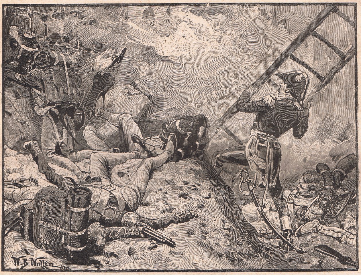 Marszałek Lannes w Ratyzbonie autorstwa William Barnes Wollen