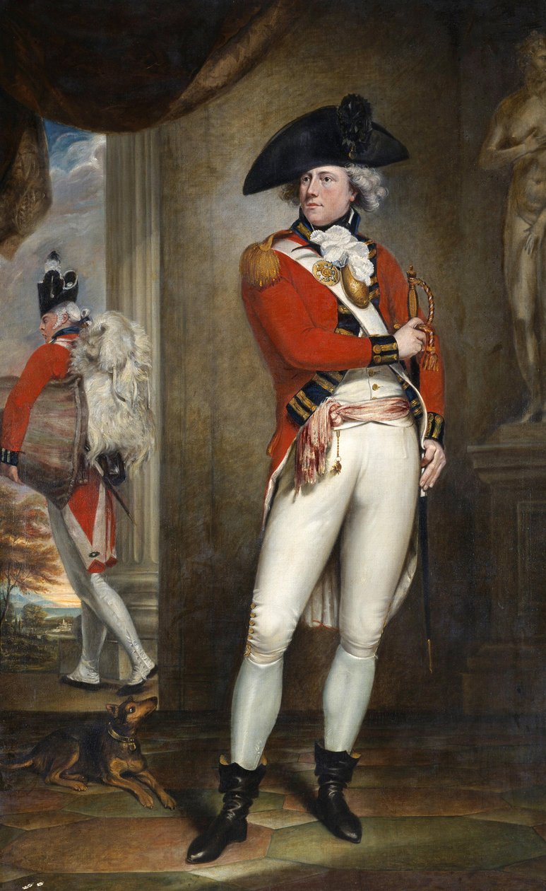 Kapitan John Clayton Cowell autorstwa William Beechey