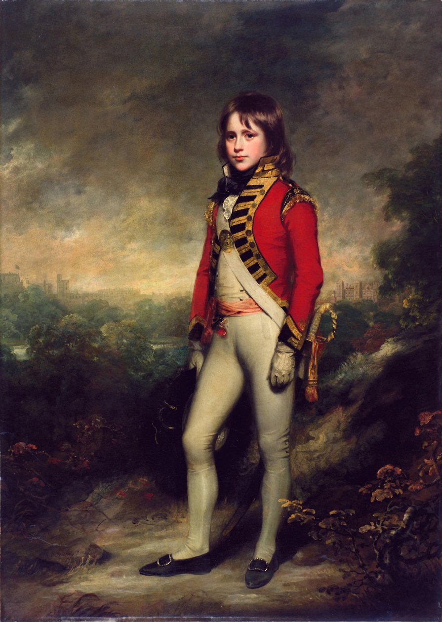 Mistrz James Hatch jako pomocnik Marshalla w Montem Eton autorstwa William Beechey