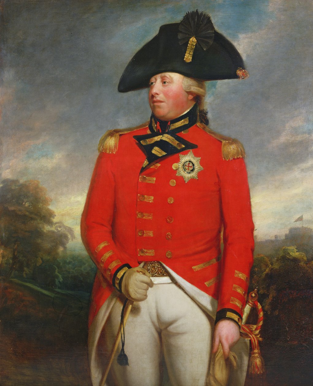 Portret króla Jerzego III autorstwa William Beechey
