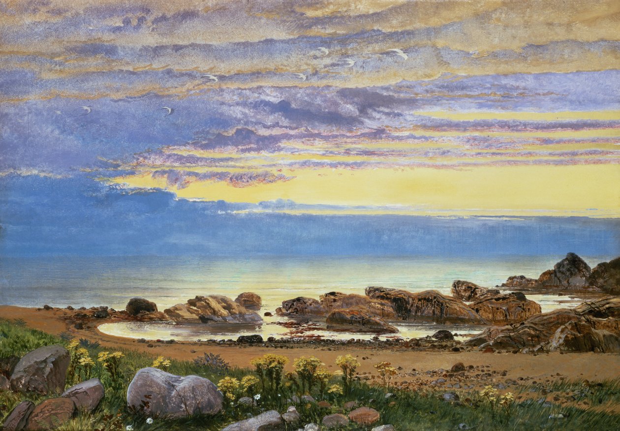 Świt nad morzem (para 93690) autorstwa William Bell Scott